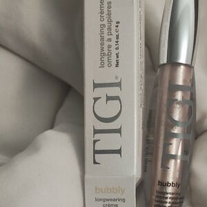 TIGI Bubbly Longwearing Crème Eyeshadow - Shimmering Silver